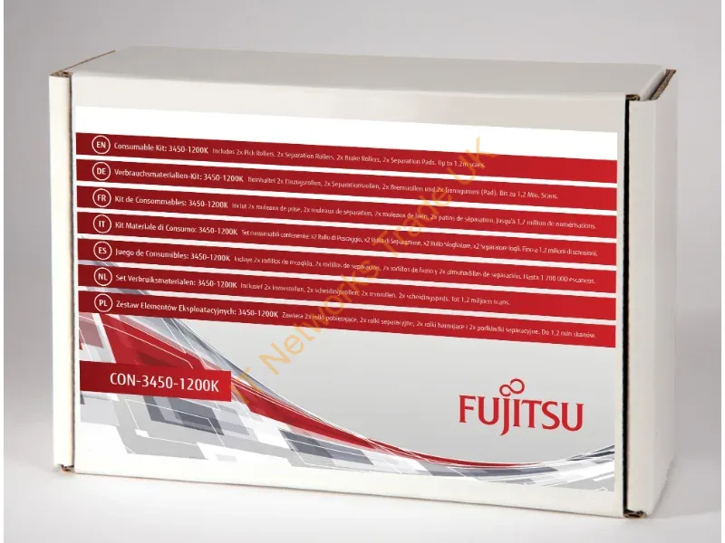 CON-3450-1200K - Fujitsu 3450-1200K Scanner Consumable kit Accessory