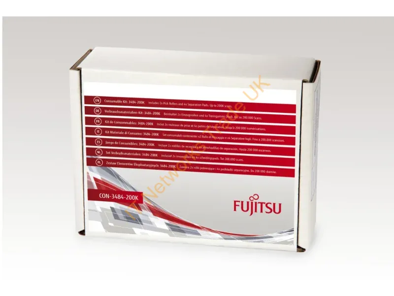 CON-3484-200K - Fujitsu 3484-200K Scanner Consumable kit Accessory