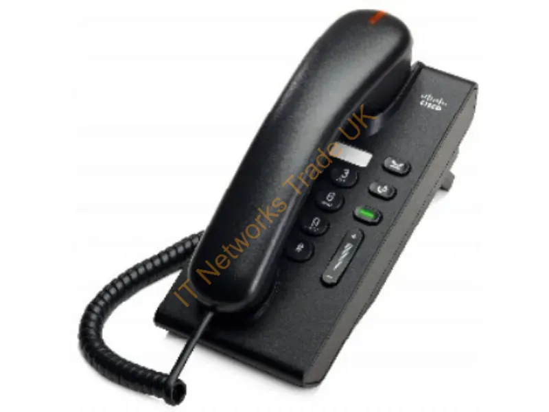 CP-6901-CL-K9= Cisco UC PHONE 6901 CHARCOAL SLIMLINE HandSET IP Phone