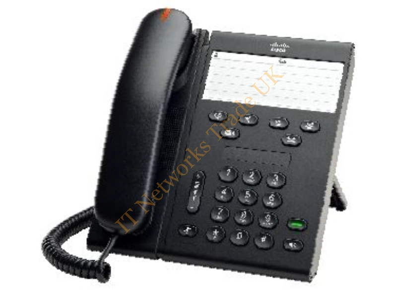 CP-6911-C-K9-RF Cisco UC Phone6911 CHARCOAL STD Handset IP Phone