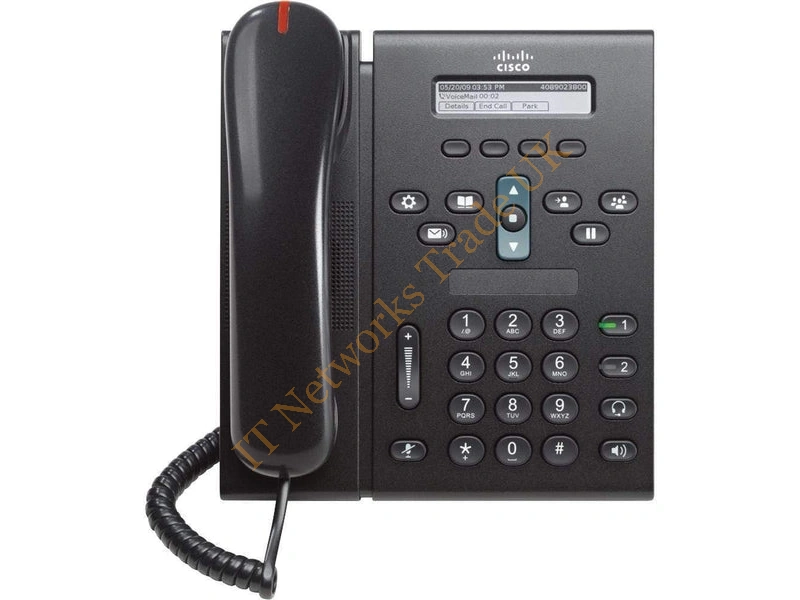 CP-6921-C-K9 Cisco Unified IP Phone 6921 Standard- VOIP Phone Multiline Charcoal