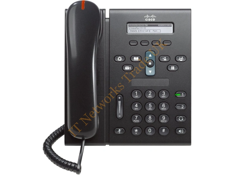 CP-6921-WL-K9-RF Cisco REMAN UC PHONE 6921 ARCTIC WHT IP Phone