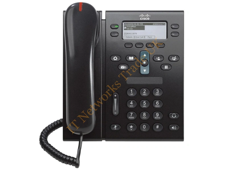 CP-6941-C-K9 Cisco Unified IP Phone 6941 Standard VOIP Phone SCCP Charcoal