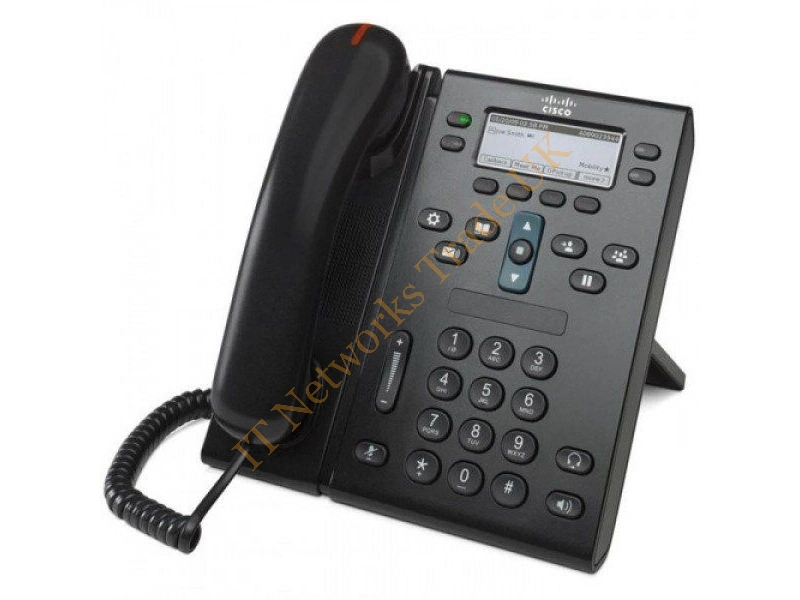 CP-6941-W-K9 Cisco Unified IP Phone 6941 Standard VOIP Phone Multiline White