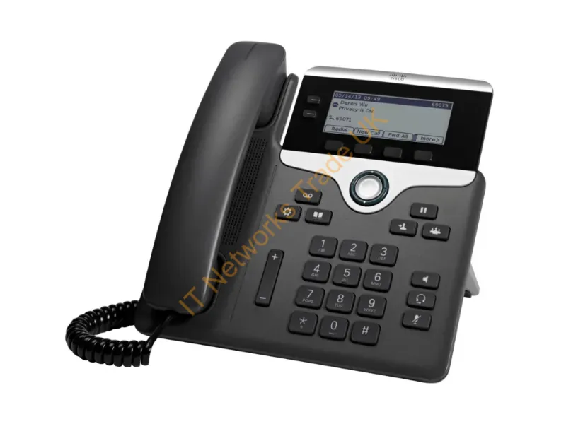 CP-7821-K9= Cisco 7821 2 x Ethernet 10Base-T/100Base-TX Port LCD Display IP Phone