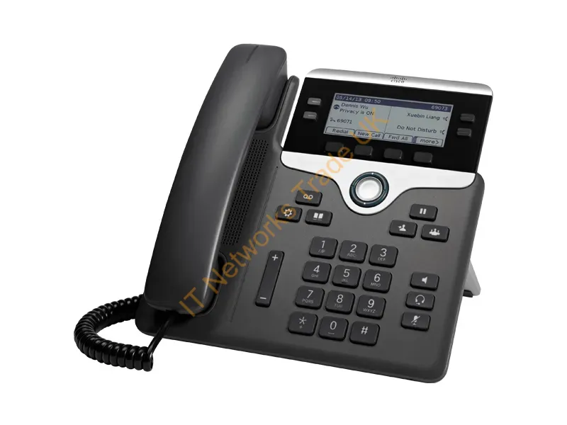 CP-7841-3PCC-K9= - Cisco 7841 Ip Phone Black, Silver 4 Lines Lcd