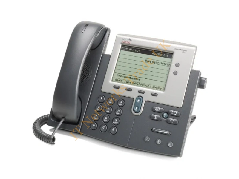 CP-7942G Cisco Unified IP Phone 7942G VOIP Phone SCCP, SIP-Silver, dark gray