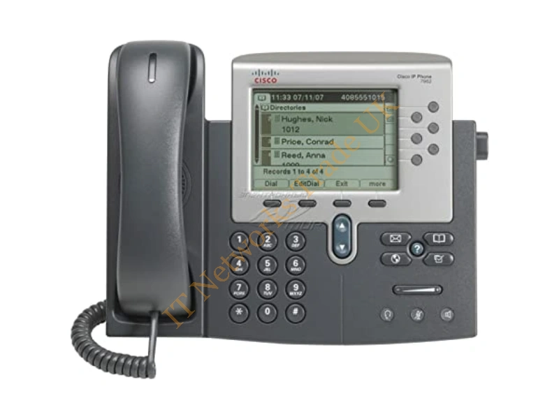 CP-7962G-CH1 Cisco Unified IP Phone 7962G- VOIP Phone SCCP, SIP- Silver, dark gray