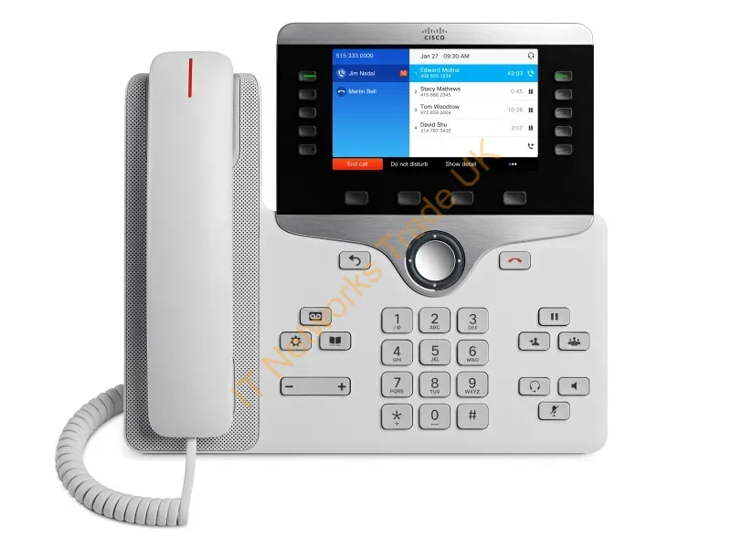 CP-8841-3PW-NA-K9= - Cisco 8841 Ip Phone White