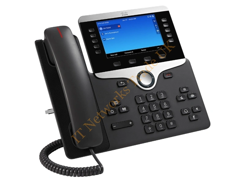 CP-8861-K9 - Cisco 8861, Ip Phone Charcoal 5 Lines Wi-Fi