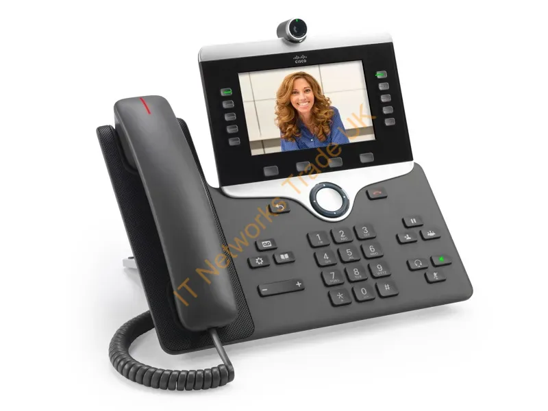 CP-8865-K9 - Cisco 8865, Ip Phone Charcoal 5 Lines Wi-Fi