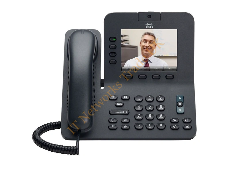 CP-8945-K9= Cisco Unified Phone8945 Phantom Gry Std Handse IP Phone