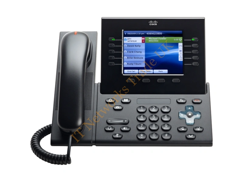 CP-8961-C-A-K9 - Cisco 8961, Ip Phone Charcoal 5 Lines Lcd