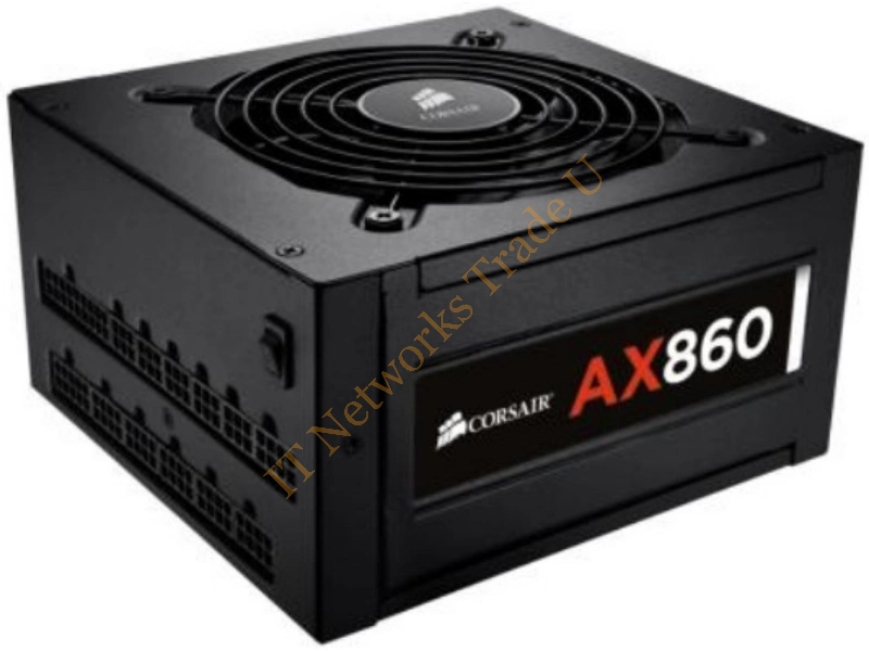 CP-9020044-EU - Corsair AX860 80Plus Platinum 860W ATX Black power supply unit