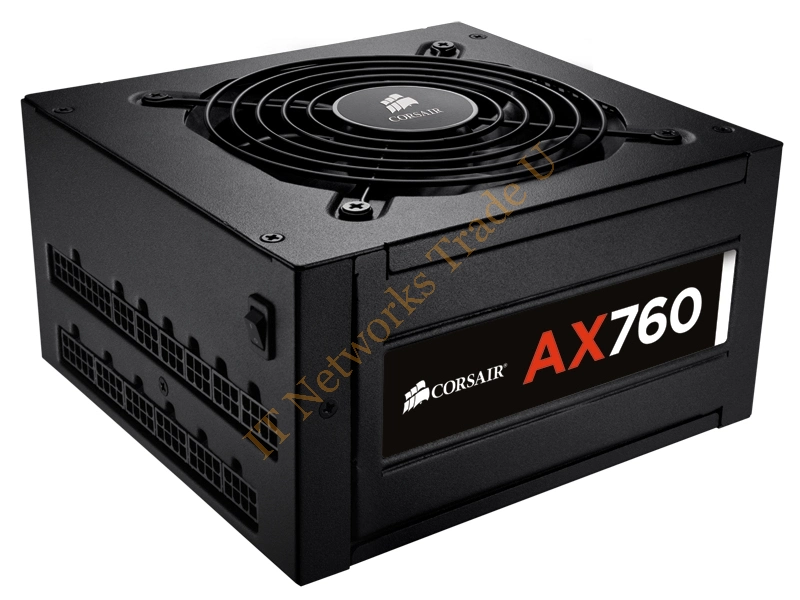 CP-9020045-UK - Corsair AX760 760W ATX Black power supply unit
