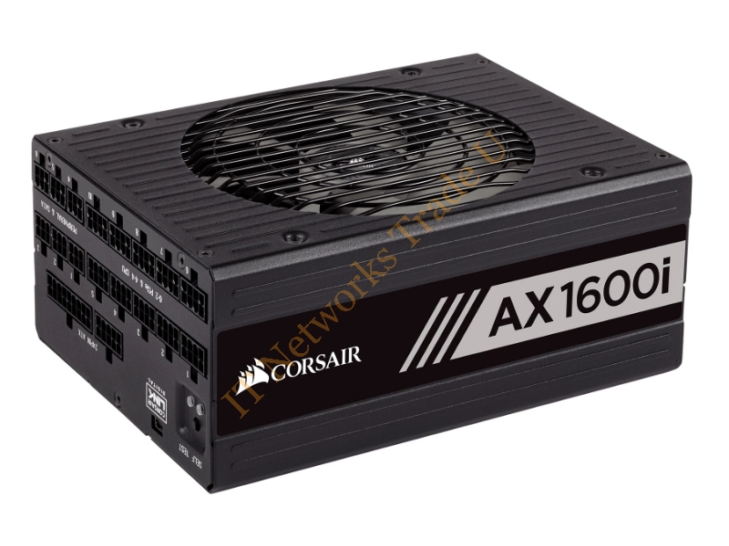 CP-9020087-UK - Corsair AX1600i 1600W ATX Black power supply unit