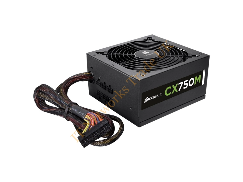 CP-9020179-NA Corsair RM750x 750-Watts 80 Plus Gold Fully Modular ATX Power Supply
