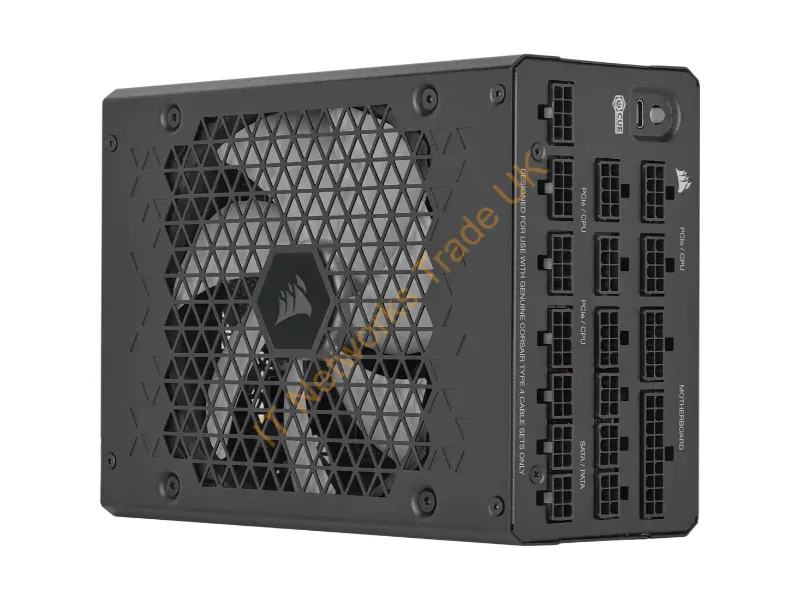 CP-9020309-UK - Corsair HXi Series HX1500i power supply unit 1500 W 24-pin ATX ATX Black
