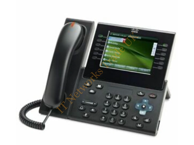 CP-9971-C-K9= Cisco Systems  Cisco CP-9971-C-K9= Unified IP Phone 9971, Charcoal, Standard Handset