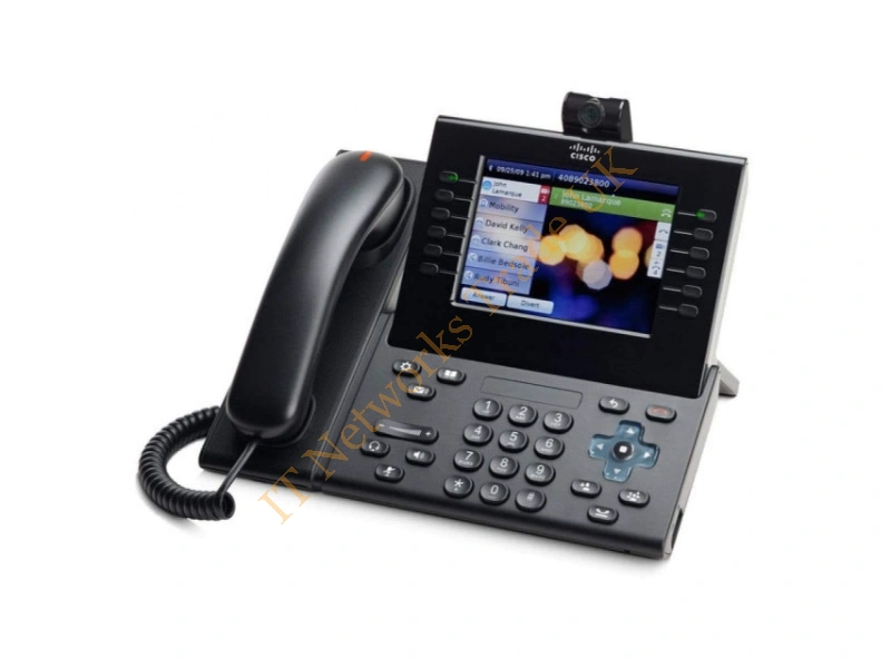 CP-9971-WL-K9 Cisco Unified IP Phone 9971 Slimline IP Video Phone Arctic white