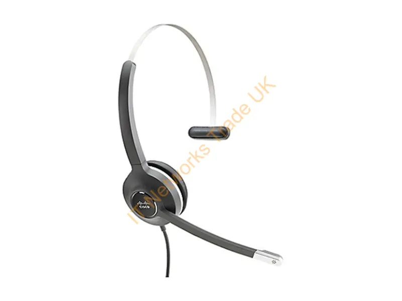 CP-HS-W-531-USBA= - Cisco 531 Headset Wired Head-Band Office/Call Center Black, Gray