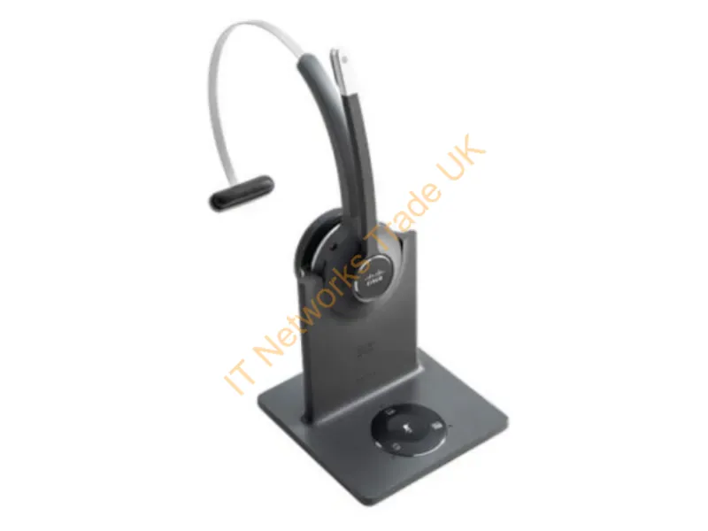 CP-HS-WL-561-M-US= - Cisco 561 Headset Wireless Head-Band Office/Call Center Usb Type-A Bluetooth Black, Gray