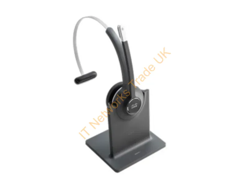 CP-HS-WL-561-S-US= - Cisco 561 Headset Wireless Head-Band Office/Call Center Usb Type-A Black, Gray