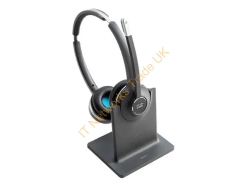 CP-HS-WL-562-S-US= - Cisco 562 Headset Wireless Head-Band Office/Call Center Usb Type-A Black, Gray