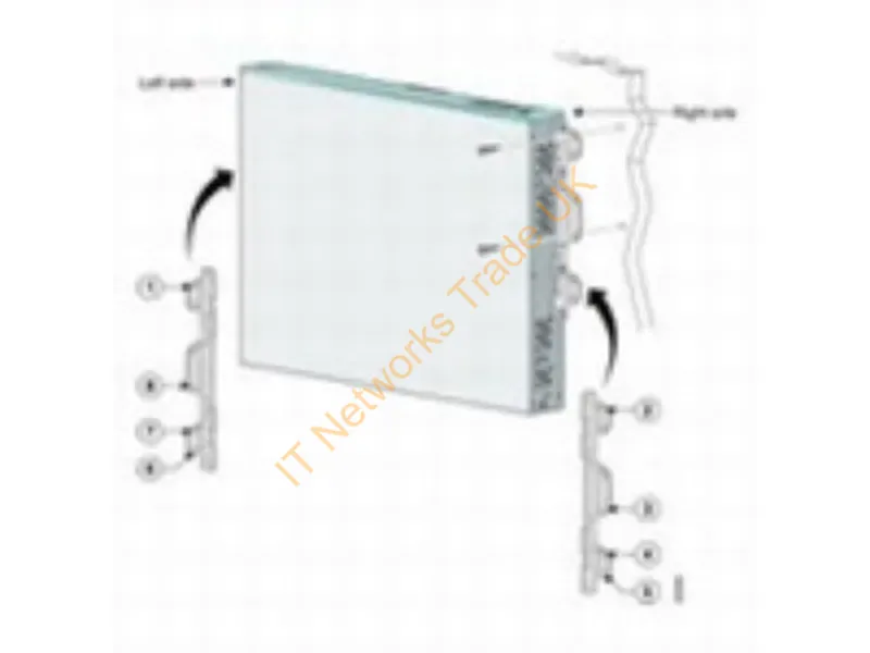 CP-LCKNGWALLMNT2= Cisco Locking Wall-Mount Kit for 7900 Series Networking Accessory