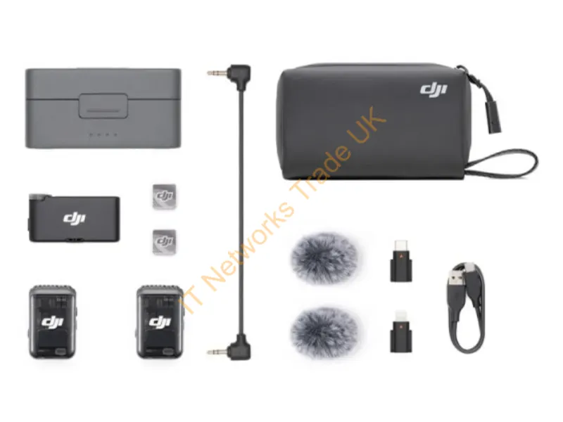 CP.RN.00000324.02 - DJI Mic 2 (2TX+1RX+Case) Black