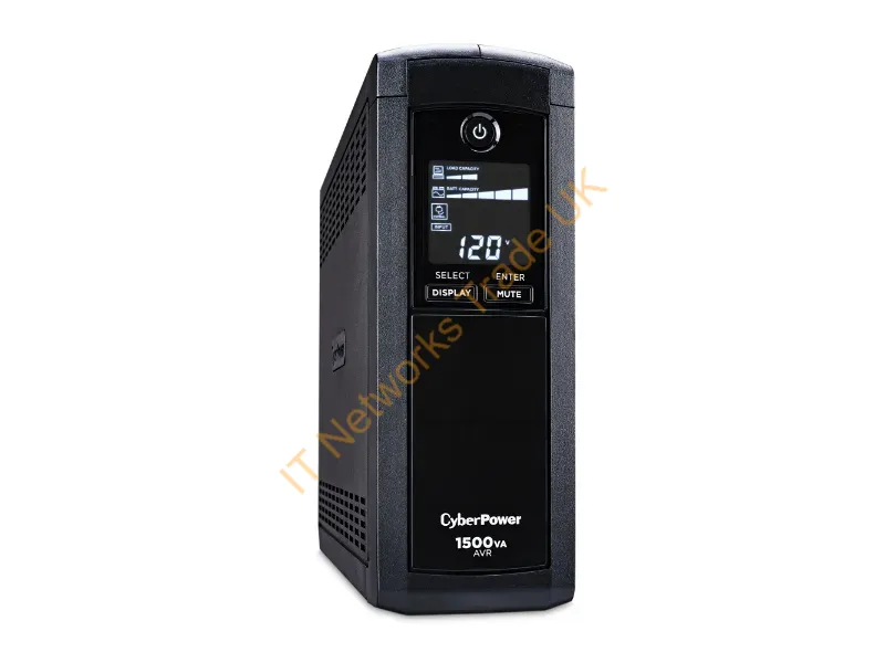 CP1500AVRLCDTAA - Cyberpower Cp1500Avrlcdtaa Uninterruptible Power Supply (Ups) Line-Interactive 1.5 Kva 900 W 12 Ac Outlet(S)