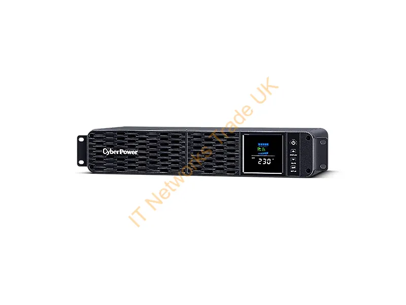CP1600EIPFCRM2U - CyberPower CP1600EIPFCRM2U uninterruptible power supply (UPS) Line-Interactive 1.6 kVA 1000 W 8 AC outlet(s)