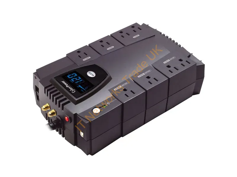 CP825AVRLCD - Cyberpower Cp825Avrlcd Uninterruptible Power Supply (Ups) Line-Interactive 0.825 Kva 450 W