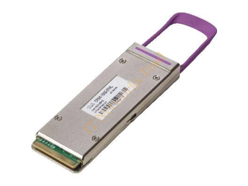 CPAK-100G-ER4L= Cisco 100Gb/s 100GBase-ER4 Single-Mode Fiber 10km 1310nm Duplex SC Connector CPAK Transceiver Module