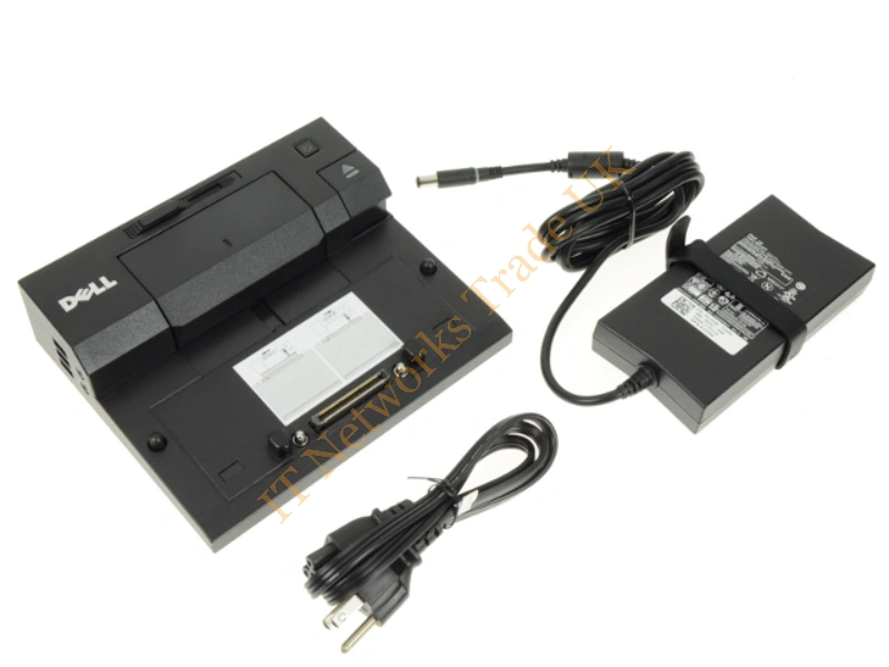 CPGHK Dell E-Port USB 3.0 Advanced Port Replicator with AC Adapter for Latitude E-Family Laptops Laptop Accessory
