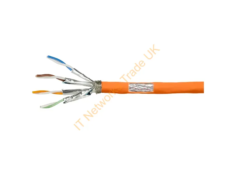 CPV0061 - LogiLink CPV0061 networking cable Orange 200 m Cat7 S/FTP (S-STP)