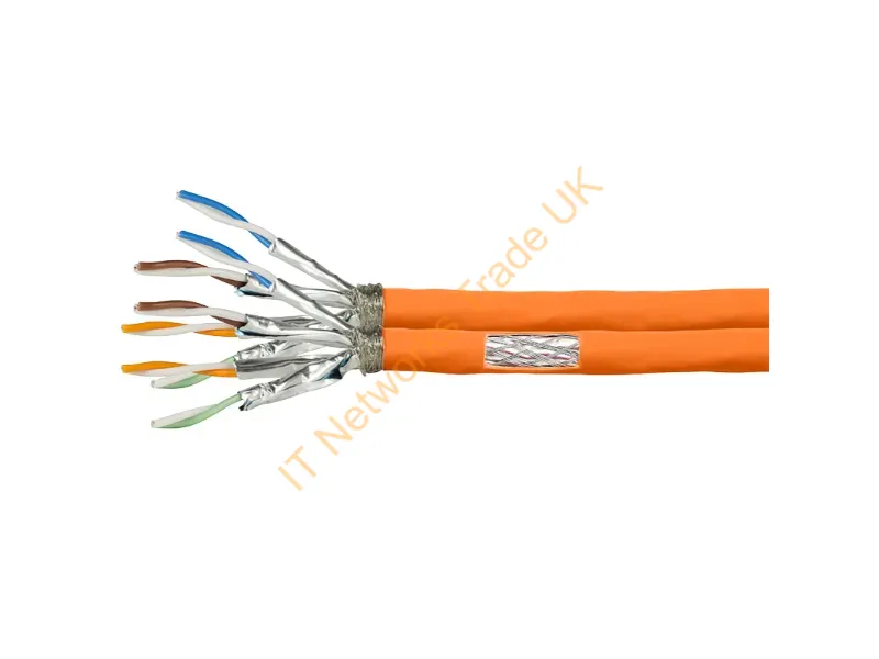 CPV0063 - LogiLink CPV0063 networking cable Orange 100 m Cat7 S/FTP (S-STP)