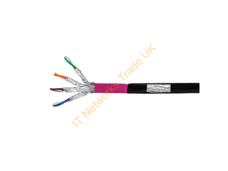CPV0081 - LogiLink CPV0081 networking cable Black 50 m Cat7 S/FTP (S-STP)