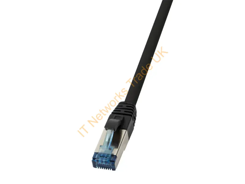 CQ6135S - LogiLink CQ6135S networking cable Black 40 m Cat6a S/FTP (S-STP)