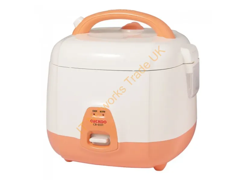 CR-0331 - Cuckoo Electronics Co.,Ltd. CR-0331 Ivory,Orange 0.54 L Aluminum Lever,Rotary 1.4 m 360 W
