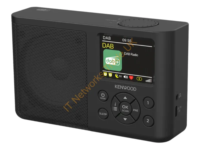CR-M33DABBK - Kenwood CR-M33DAB Portable Digital Black