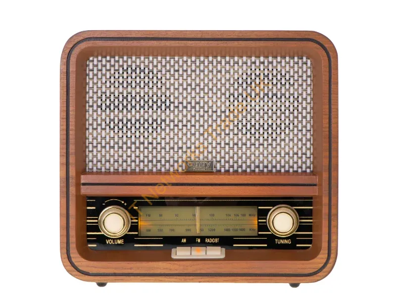 CR1188 - Camry Premium CR 1188 radio Personal Analog Black, White, Wood