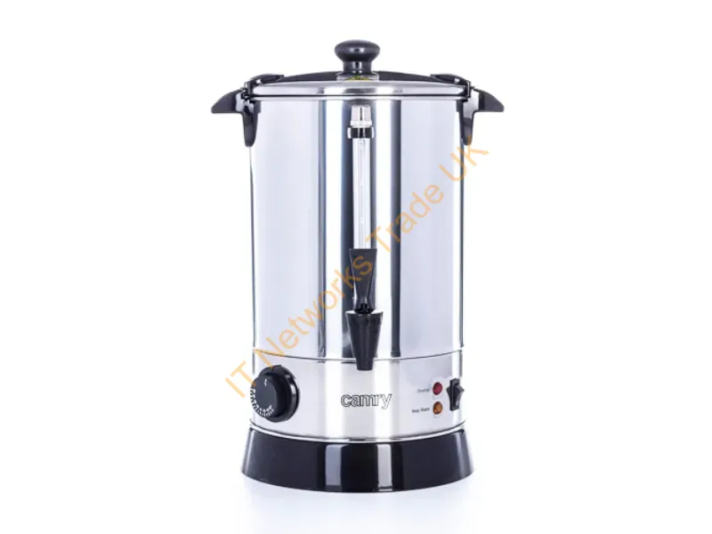 CR1267 - Camry Premium CR 1267 electric kettle 8.8 L 980 W Black, Stainless steel