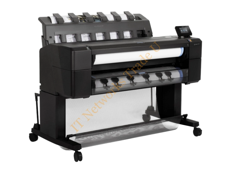 CR355B HP Designjet T920 PostscrIPt Eprinter Large Format InkJet 2400 X 1200 Color Plotter