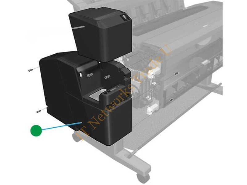 CR357-67056 HP Left Main Cover for DesignJet T920 / T1500 Printer Printer Accessory