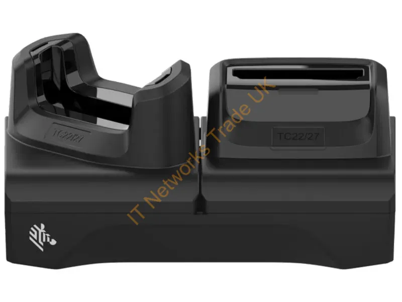 CRD-TC2L-BS11BB-01 - Zebra Zebra Evm/Emc, Single-Slot And Spare Battery Charging Cradle For Tc22/Tc27 Devices With Protective Boot And Its Spare Battery. Power Supply (Pwr-Bga12V50W0Ww), Dc Cable (Cbl-Dc-388A1-01), And Ac Cable