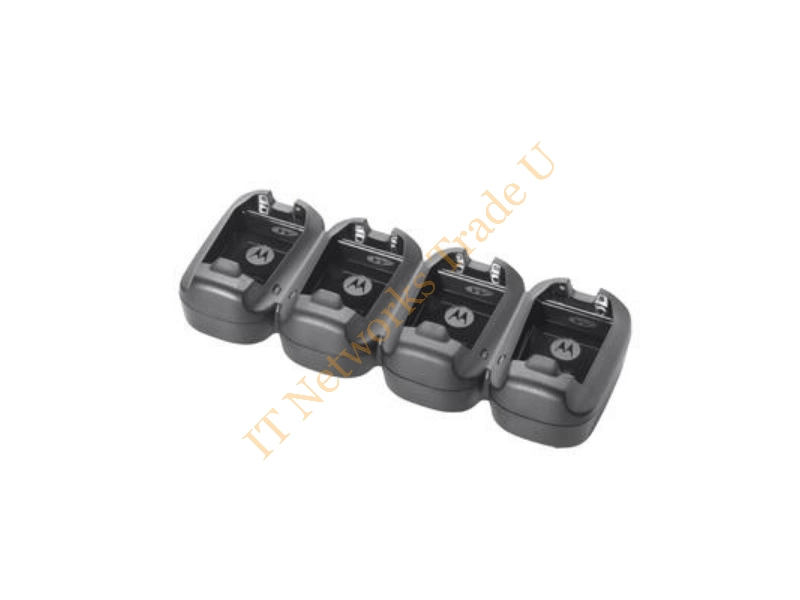 CRD2100-4000CR - Zebra 4-Slot Docking Cradle Indoor battery charger Black Cable