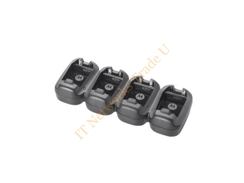 CRD2100-4000ER - Zebra 4-Slot Ethernet Charging Cradle Indoor battery charger Black Cable