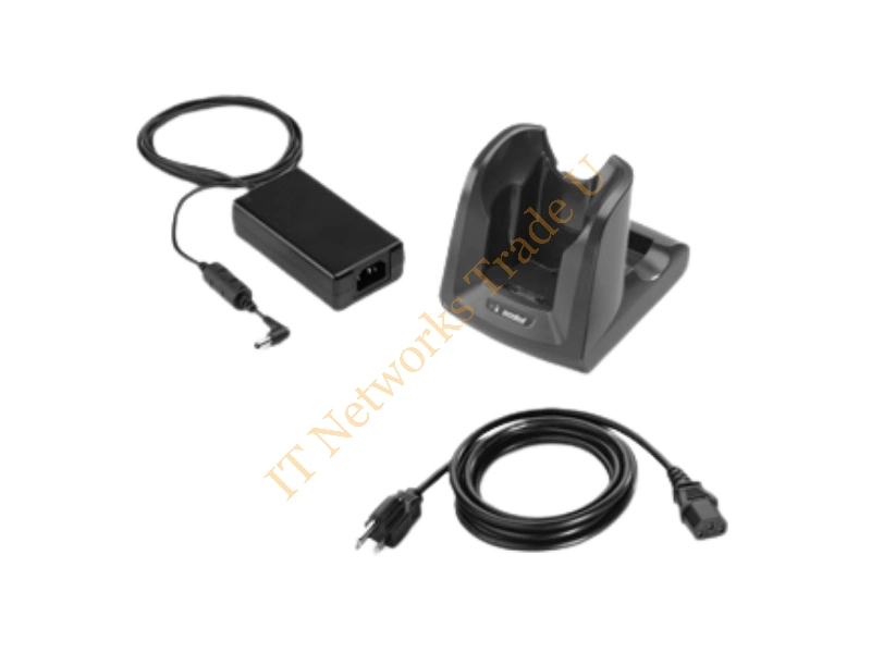 Zebra MC30/MC31 Single Slot Serial/USB Cradle Kit (INTL). Kit includes: Single Slot Cradle CRD3000-1001RR, Accessory