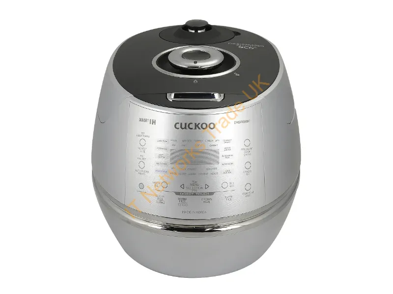 CRP-DHSR0609F - Cuckoo Electronics Co.,Ltd. CRP-DHSR0609F 1.08 L Black Stainless steel LED Stainless steel 240 V 50 Hz
